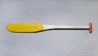 藏品(木製龍舟之黃色船槳)的圖片