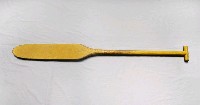 藏品(木製龍舟之黃色船槳)的圖片