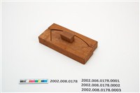 藏品(三塊木組合元寶彎錠糕印組)的圖片