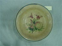 藏品(素面粉紅釉花果紋圓盤)的圖片