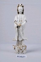 藏品(白瓷觀音神像)的圖片