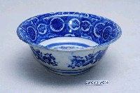 藏品(青花印判手花卉紋碗)的圖片