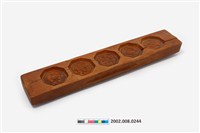 藏品(長條板單面雕五八角糕印)的圖片