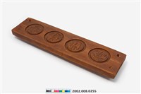 藏品(長條板單面雕四圓糕印)的圖片