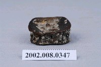 藏品(魚類脊椎骨化石)的圖片