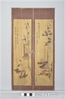 藏品(敦本堂彩繪格板)的圖片
