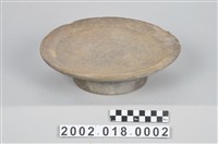 藏品(劉氏宗祠木胎矮足供盤)的圖片