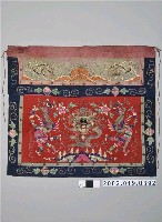 藏品(東勢善教堂雙鳳牡丹蟒龍桌裙)的圖片