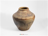 藏品(褐釉算盤珠形陶甕)的圖片