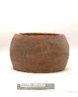 藏品(歸仁窯素燒紅陶灶椅)的圖片