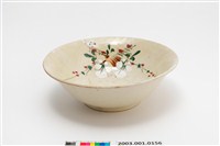 藏品(彩繪花卉紋瓷碗)的圖片
