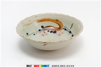 藏品(彩繪花卉紋瓷碗)的圖片