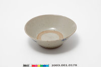 藏品(星芒紋青花陶碗)的圖片