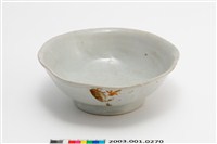 藏品(彩繪花卉紋瓷碗)的圖片