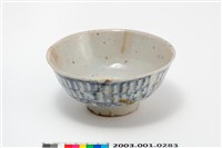 藏品(青花印花紋瓷碗)的圖片