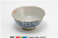 藏品(青花印花紋瓷碗)的圖片