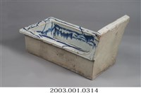 藏品(青花瓷波紋馬桶)的圖片