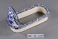 藏品(青花瓷花鳥紋馬桶)的圖片