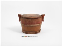 藏品(朱漆木飯桶)的圖片