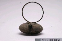 藏品(銅製環形鈕油燈壺組)的圖片