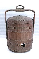 藏品(竹編3層𣛮籃含上蓋)的圖片