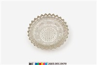 藏品(幾何紋玻璃果盤)的圖片