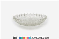 藏品(幾何紋玻璃果盤)的圖片