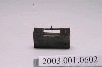 藏品(紅銅一字廣鎖)的圖片