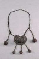 藏品(雙鯉躍龍門荷包形長命鎖)的圖片