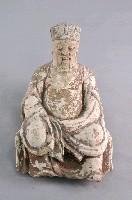 藏品(泥塑加彩福德正神神像)的圖片