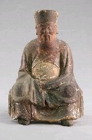 藏品(泥塑加彩福德正神神像)的圖片