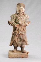 藏品(泥塑加彩神像)的圖片