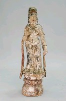 藏品(木雕觀音神像)的圖片