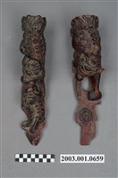 藏品(木雕獅組)的圖片