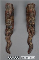 藏品(木雕獅組)的圖片