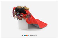 藏品(大紅地虎頭風帽)的圖片