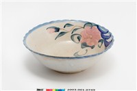藏品(彩繪花卉紋花口瓷碗)的圖片