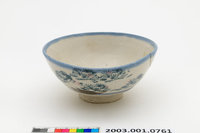 藏品(彩瓷印花松竹紋碗)的圖片