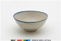 藏品(青花印花福字紋碗)的圖片