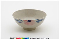 藏品(青花粉紅彩花卉紋碗)的圖片