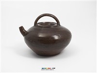藏品(醬釉提樑注壺)的圖片