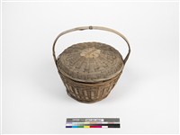 藏品(竹提籃)的圖片