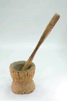 藏品(縮腰式中型木杵臼組)的圖片