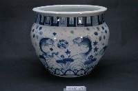 藏品(青花金魚紋水缸)的圖片