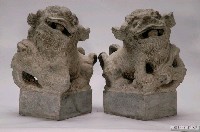 藏品(墓手石獅組)的圖片