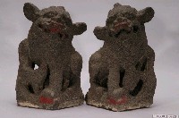 藏品(墓手石獅組)的圖片