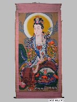 藏品(文殊菩薩畫像掛軸)的圖片