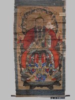 藏品(靈寶天尊畫像掛軸)的圖片