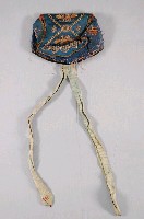 藏品(藍底盤金繡狀元童帽)的圖片