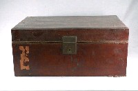 藏品(木胎皮製衣箱)的圖片